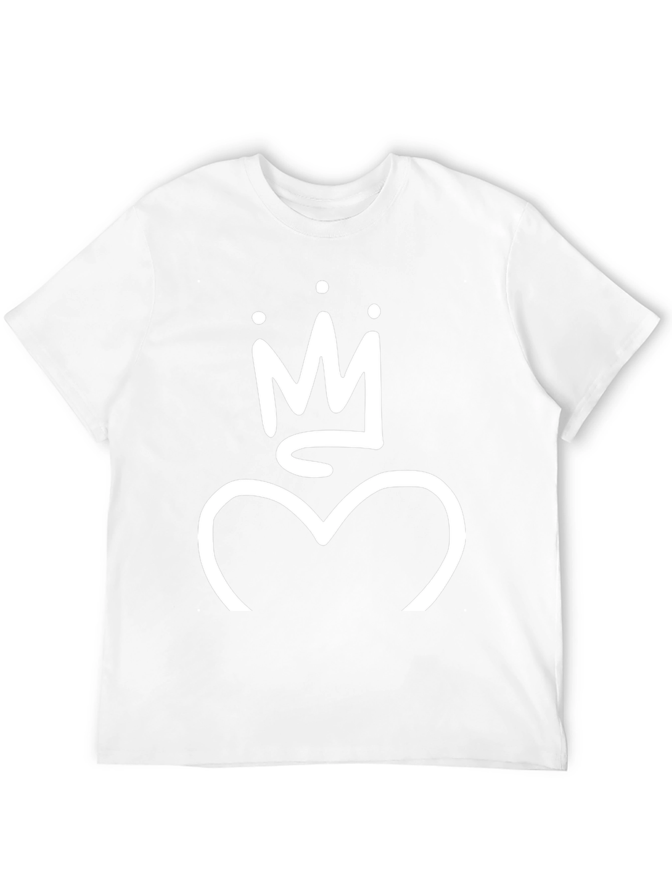 Crown Heart Graphic T-Shirt