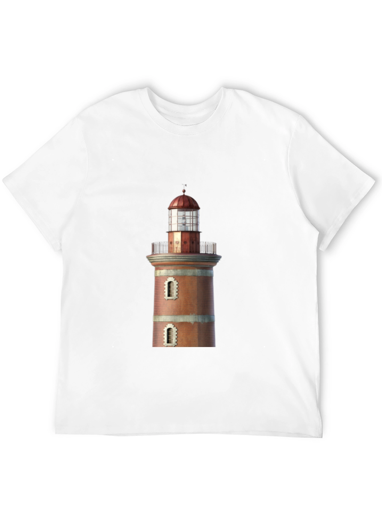 Lighthouse Graphic Tee - Coastal Style