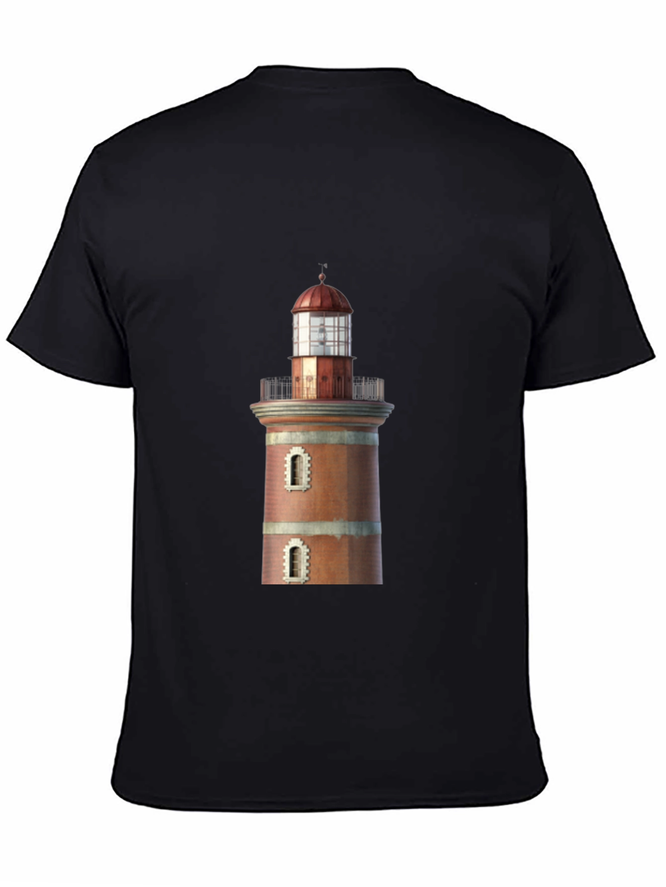 Lighthouse Graphic Tee - Coastal Style