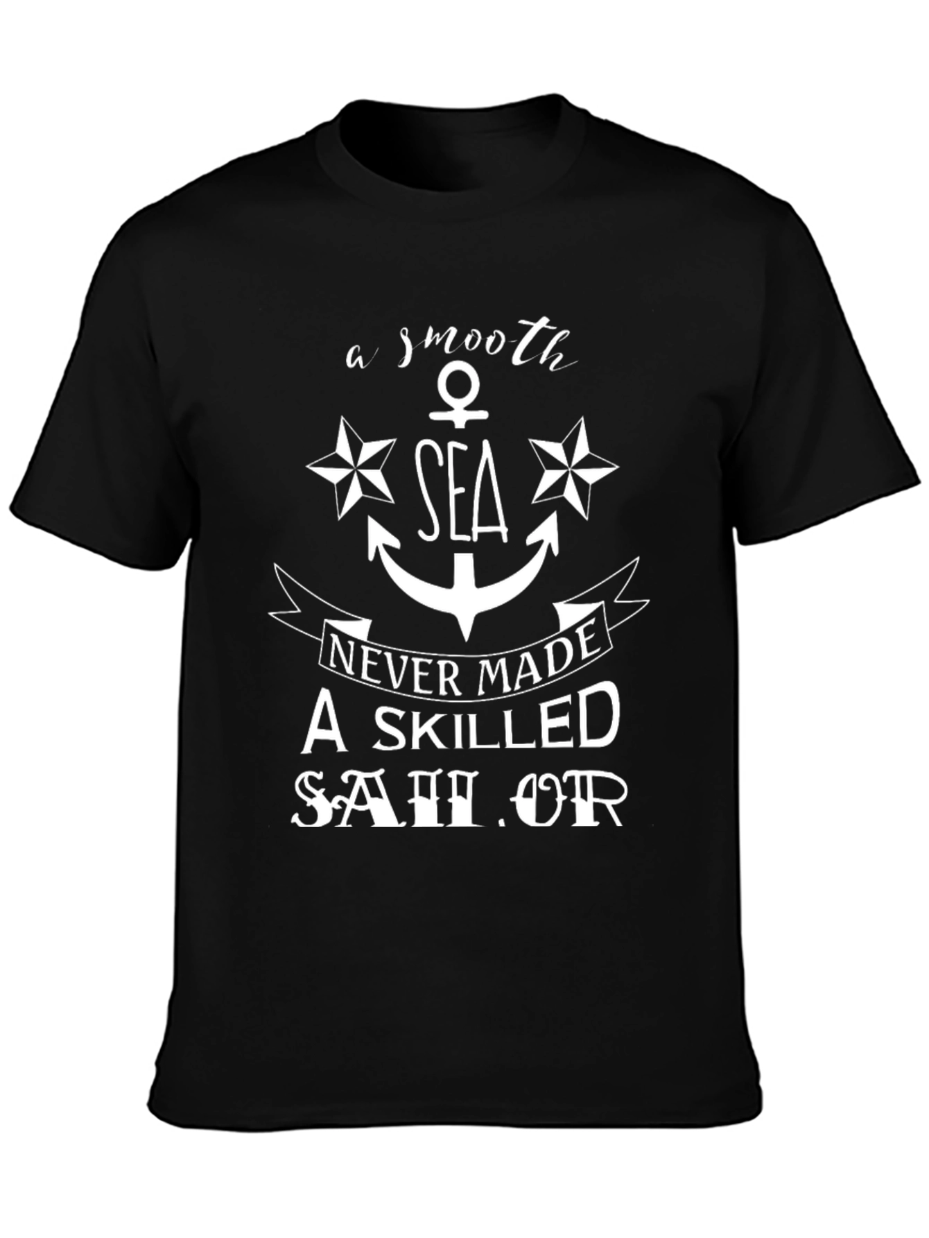 Smooth Sea Skilled Sailor Graphic Tee