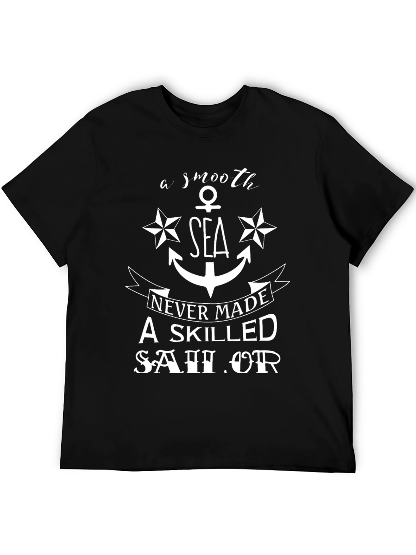 Smooth Sea Skilled Sailor Graphic Tee