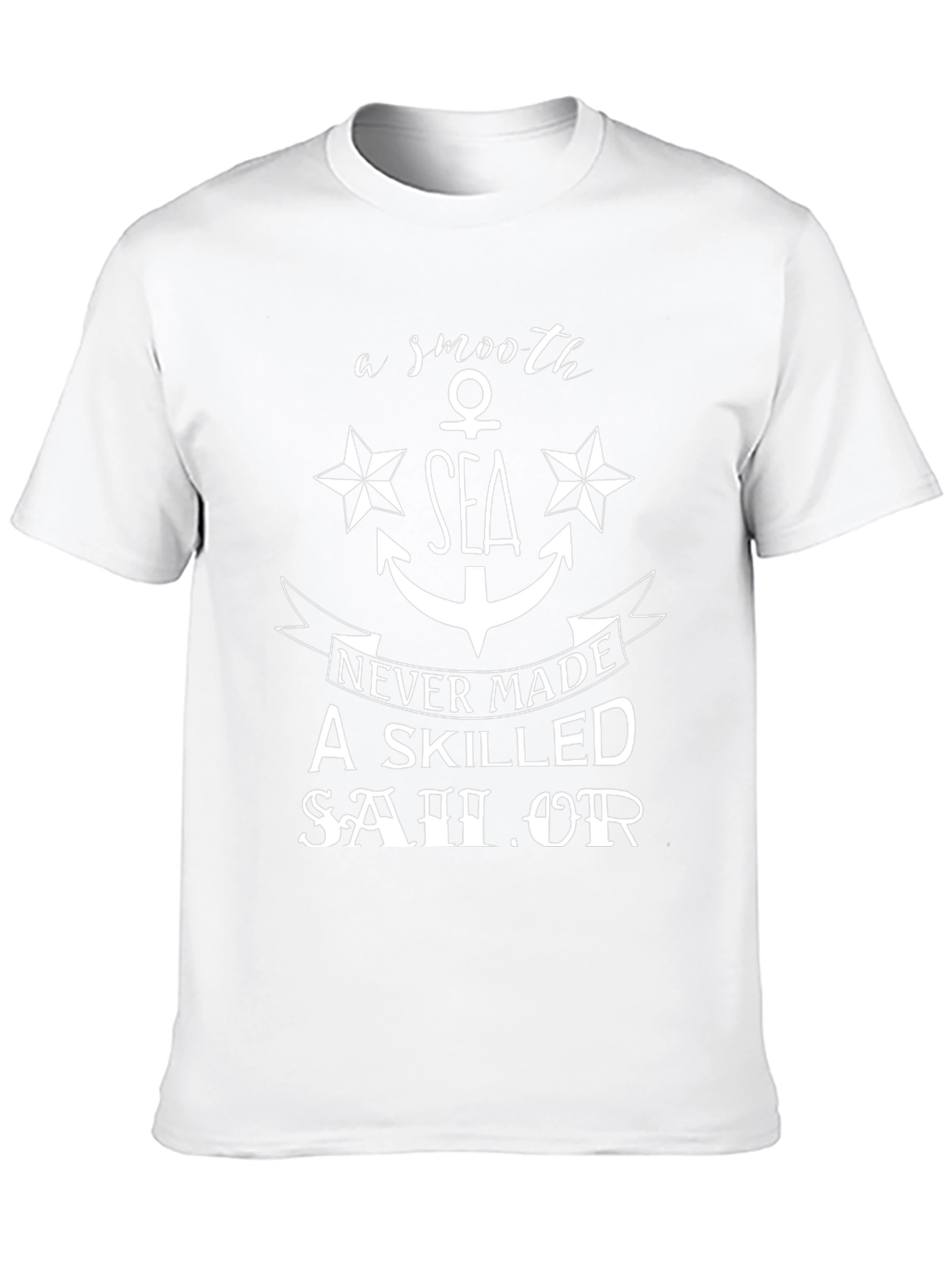 Smooth Sea Skilled Sailor Graphic Tee
