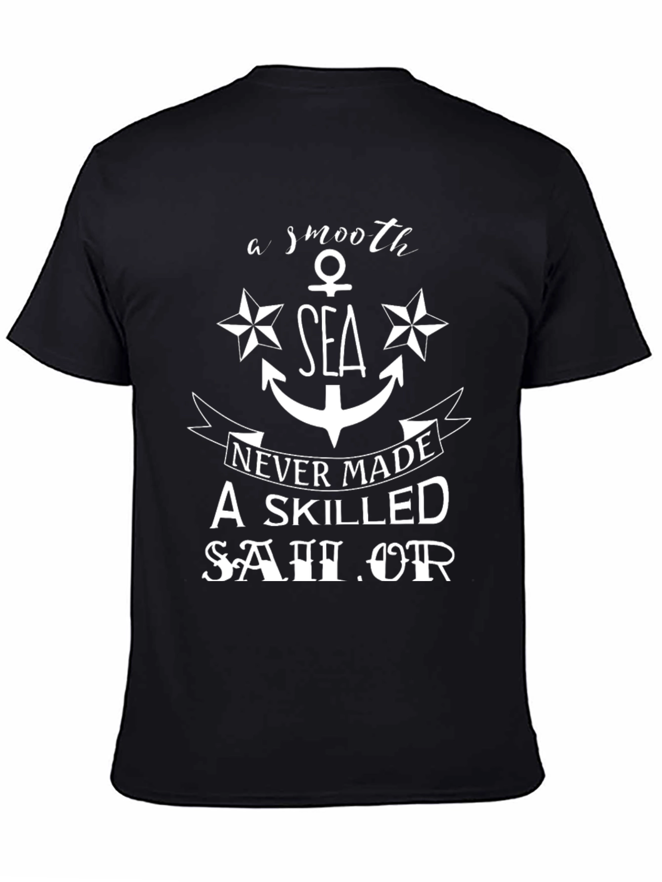 Smooth Sea Skilled Sailor Graphic Tee