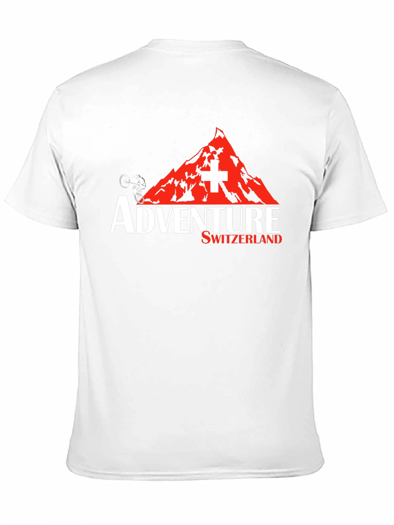 Adventure Switzerland Mountain Biking T-Shirt