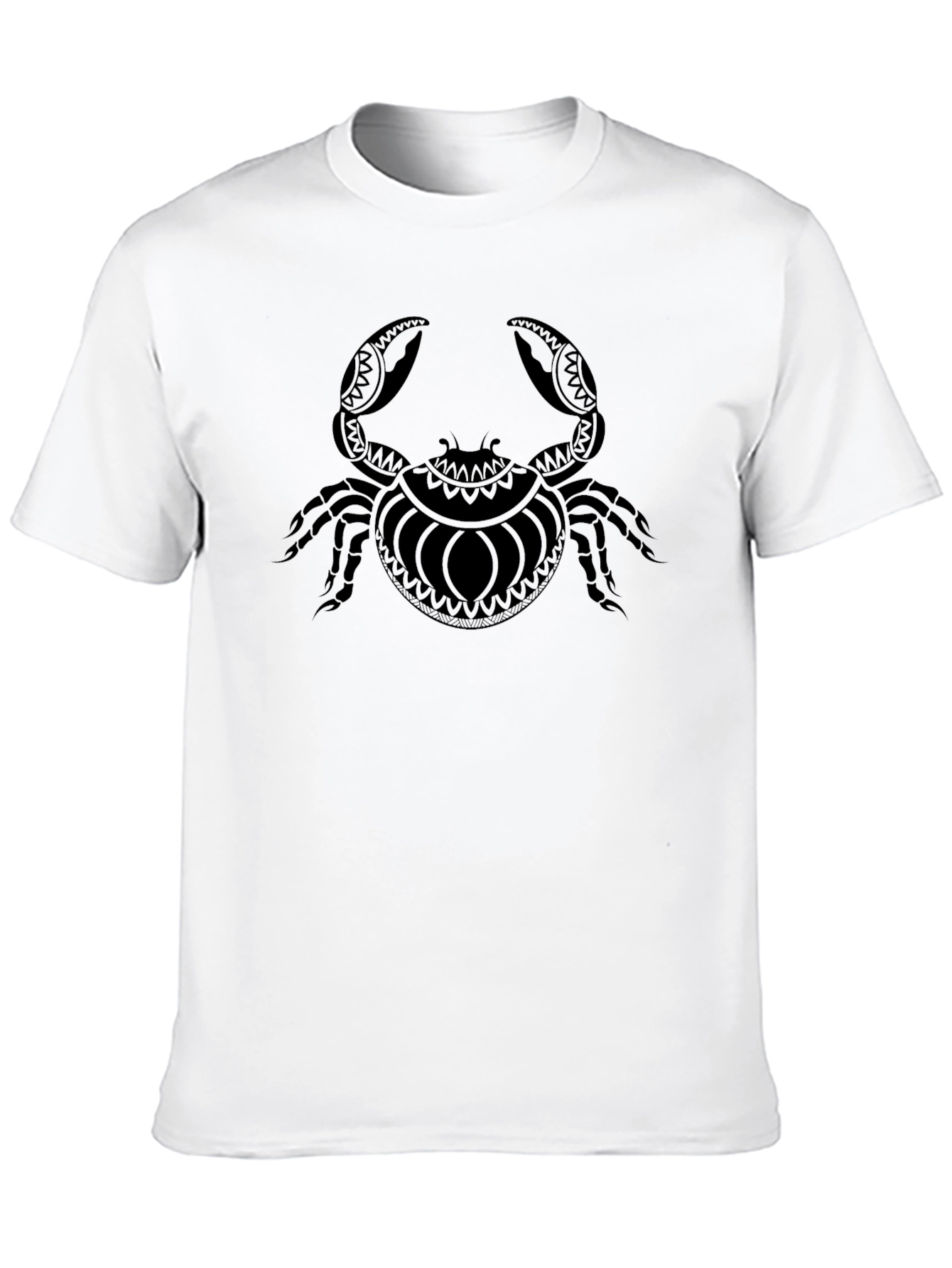Crab Graphic Black T-Shirt