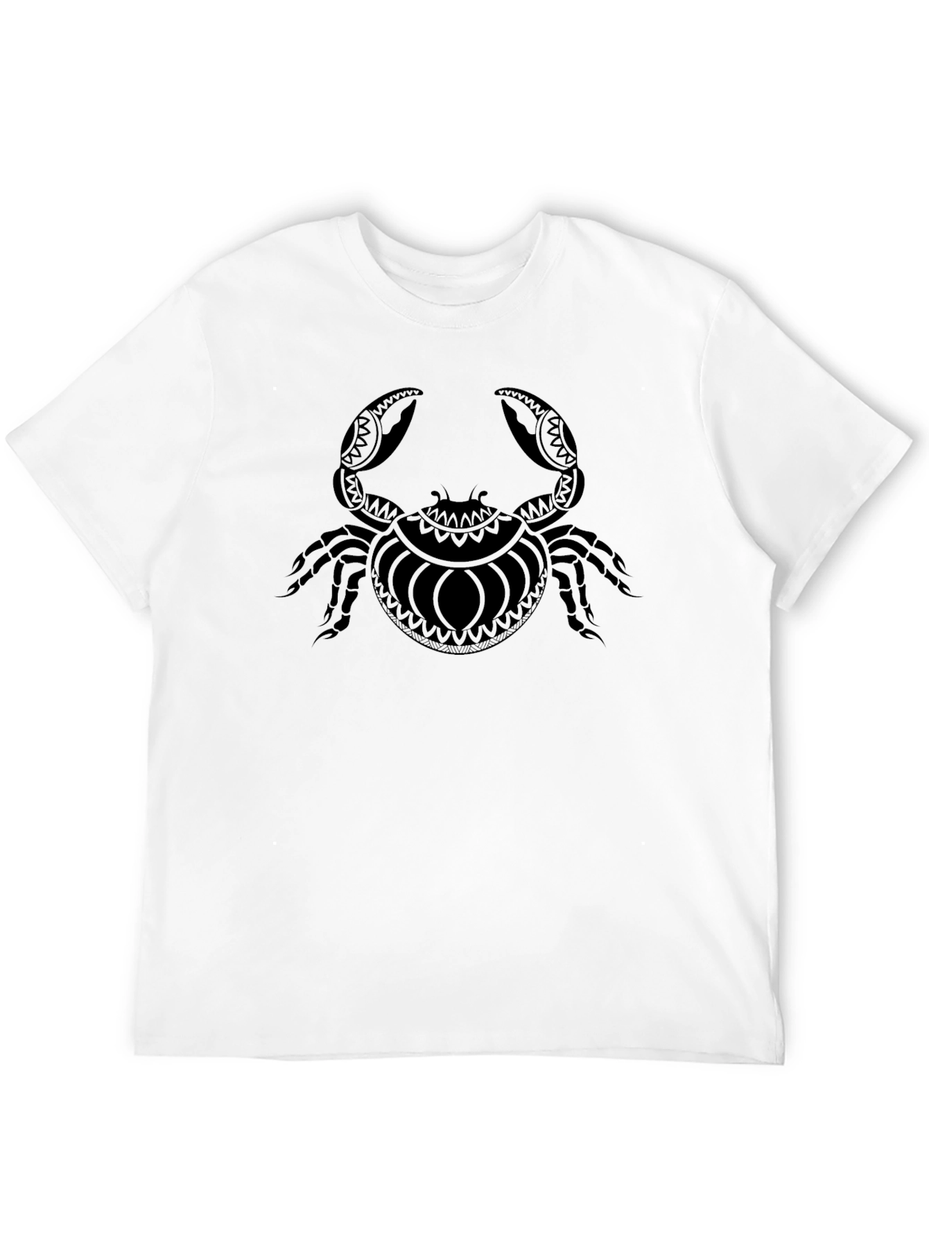 Crab Graphic Black T-Shirt