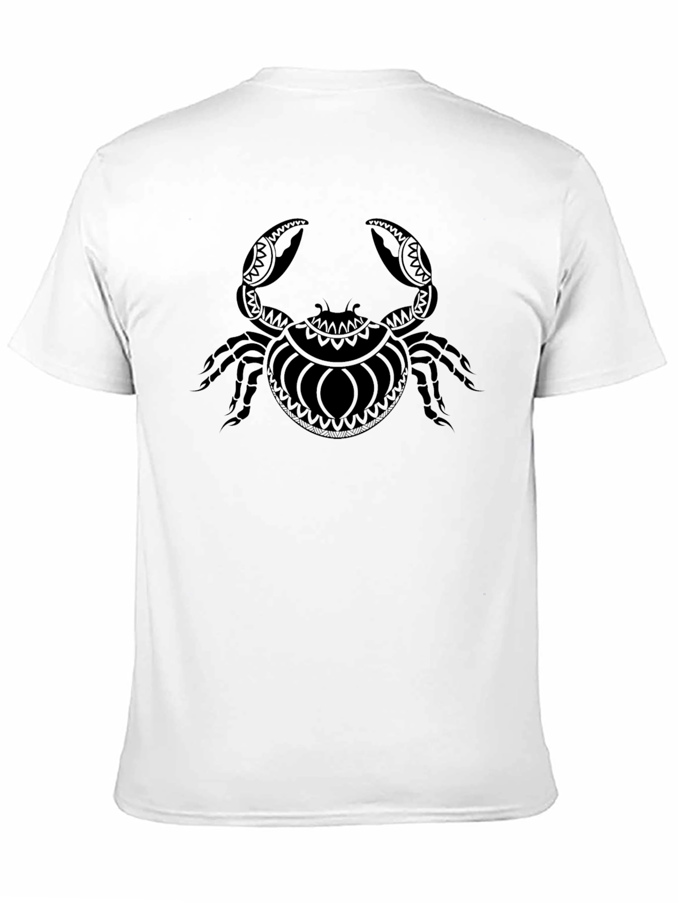 Crab Graphic Black T-Shirt