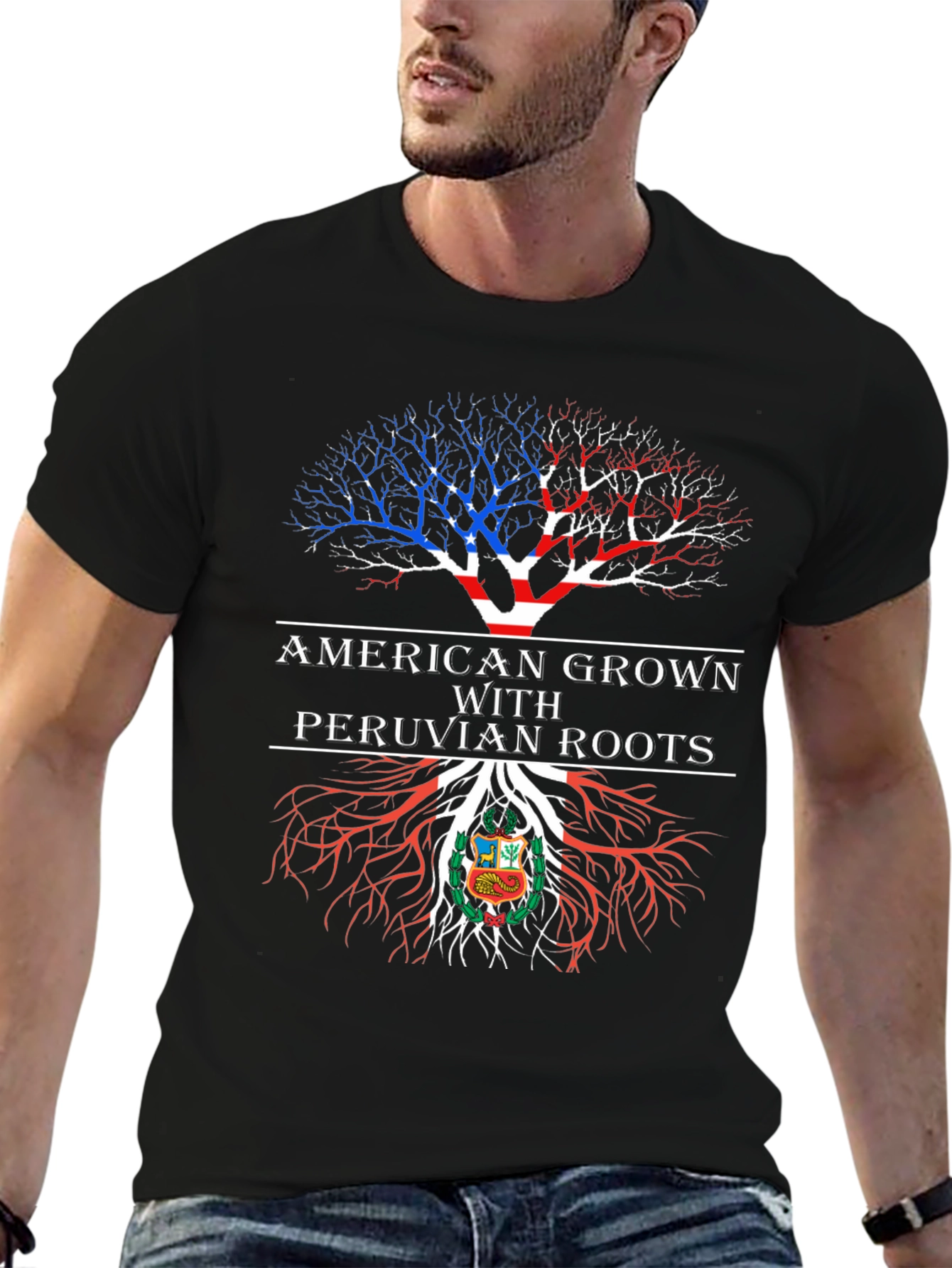 American Grown Peruvian Roots T-Shirt