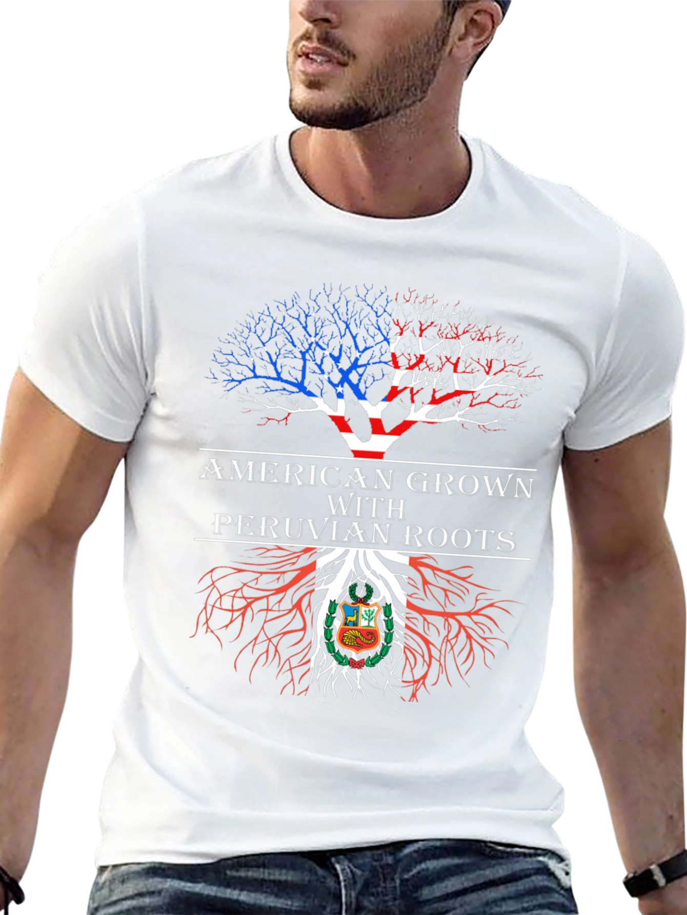 American Grown Peruvian Roots T-Shirt