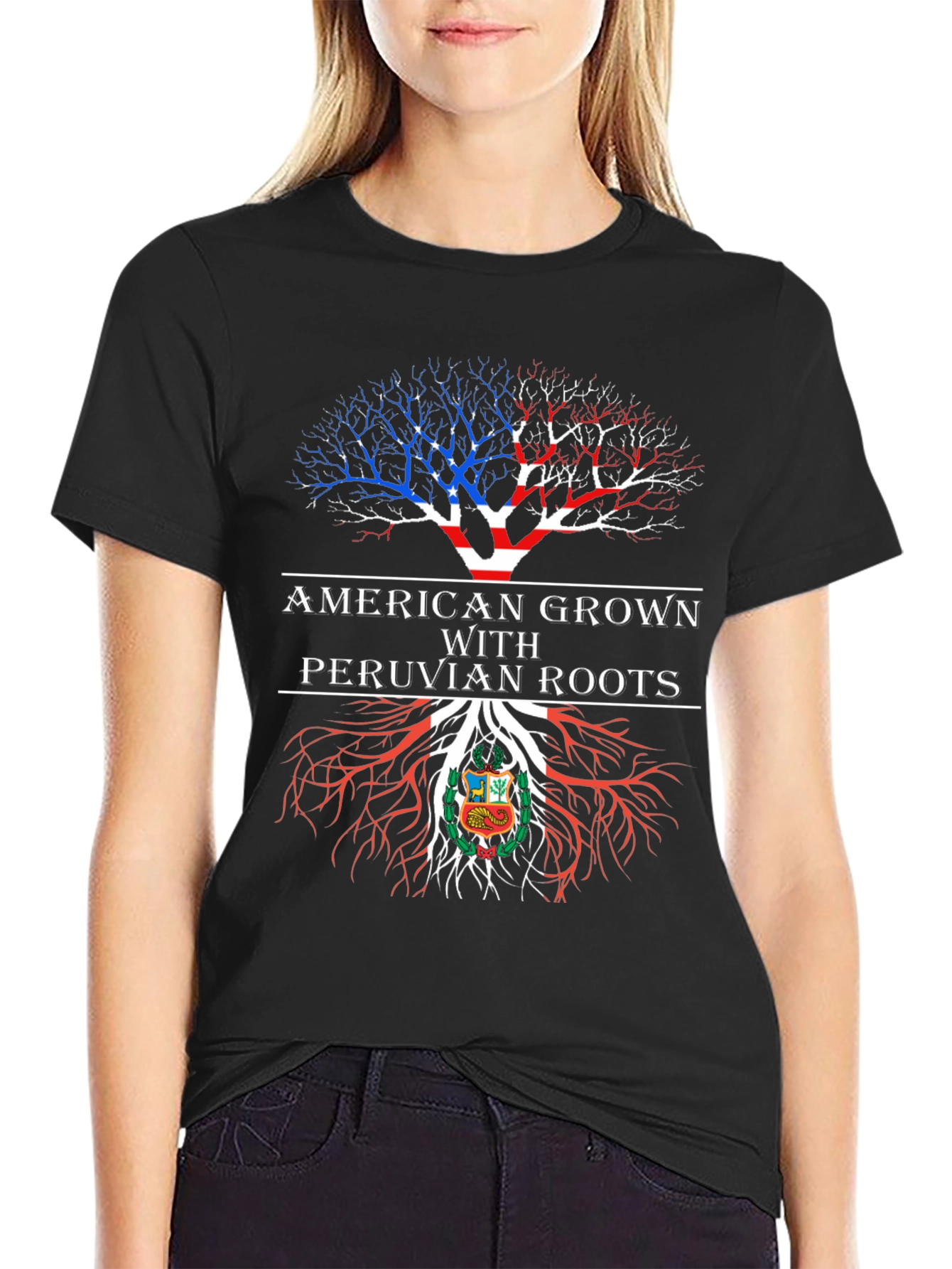 American Grown Peruvian Roots T-Shirt