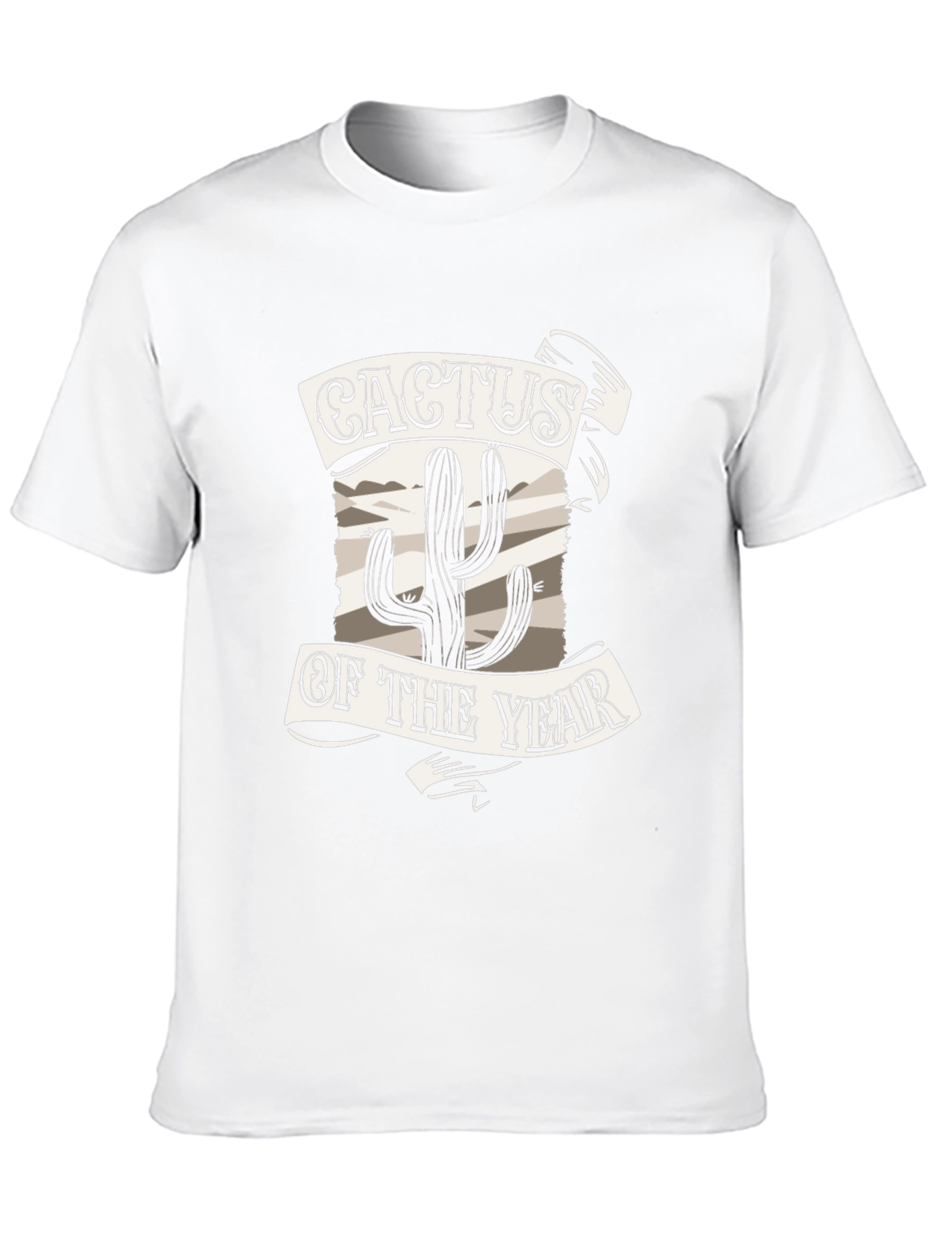 Cactus of the Year Graphic Tee - Black