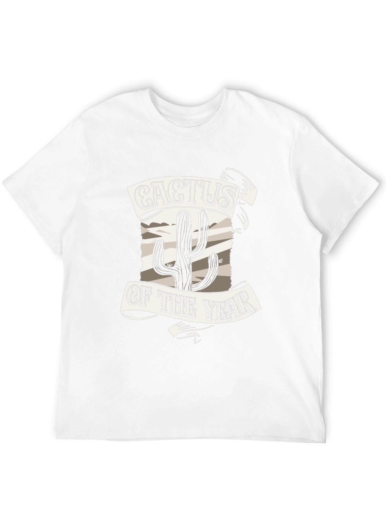 Cactus of the Year Graphic Tee - Black