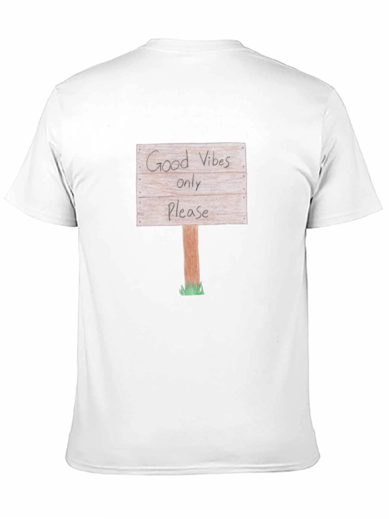 Good Vibes Only Graphic T-Shirt - Casual Style
