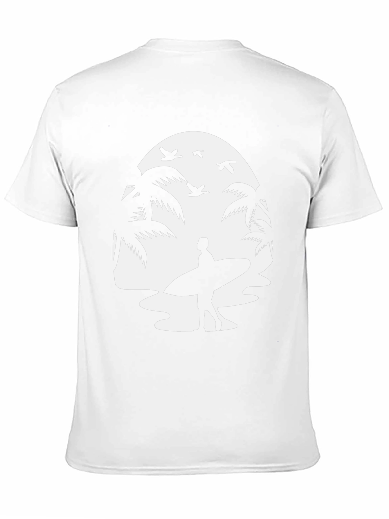 Surfer Graphic Tee - Beach Life T-Shirt