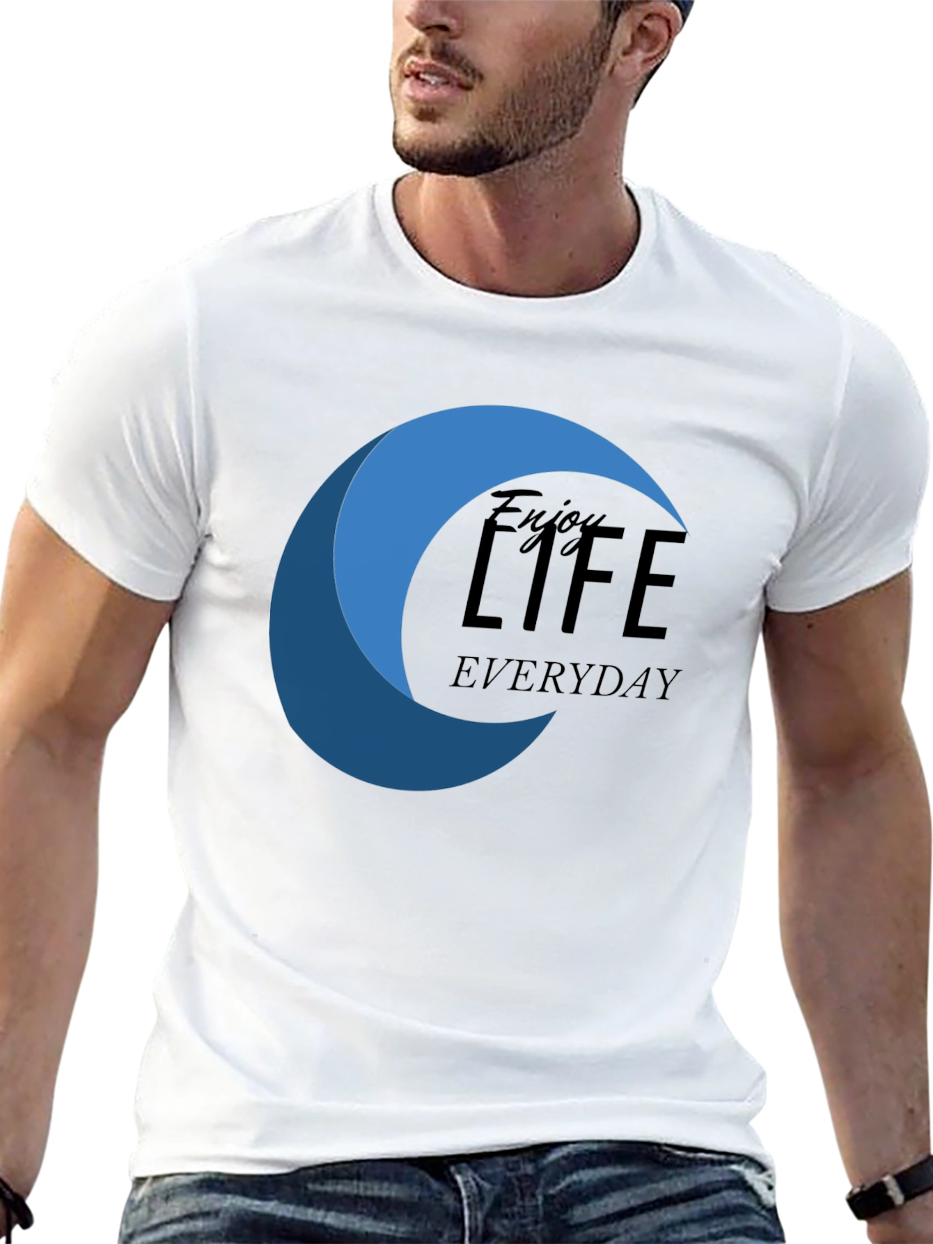 Enjoy Life Everyday Graphic T-Shirt