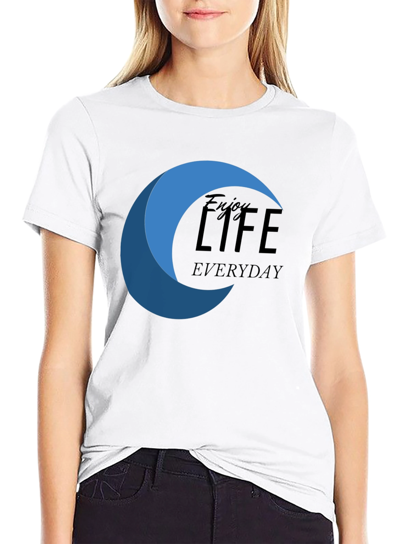 Enjoy Life Everyday Graphic T-Shirt