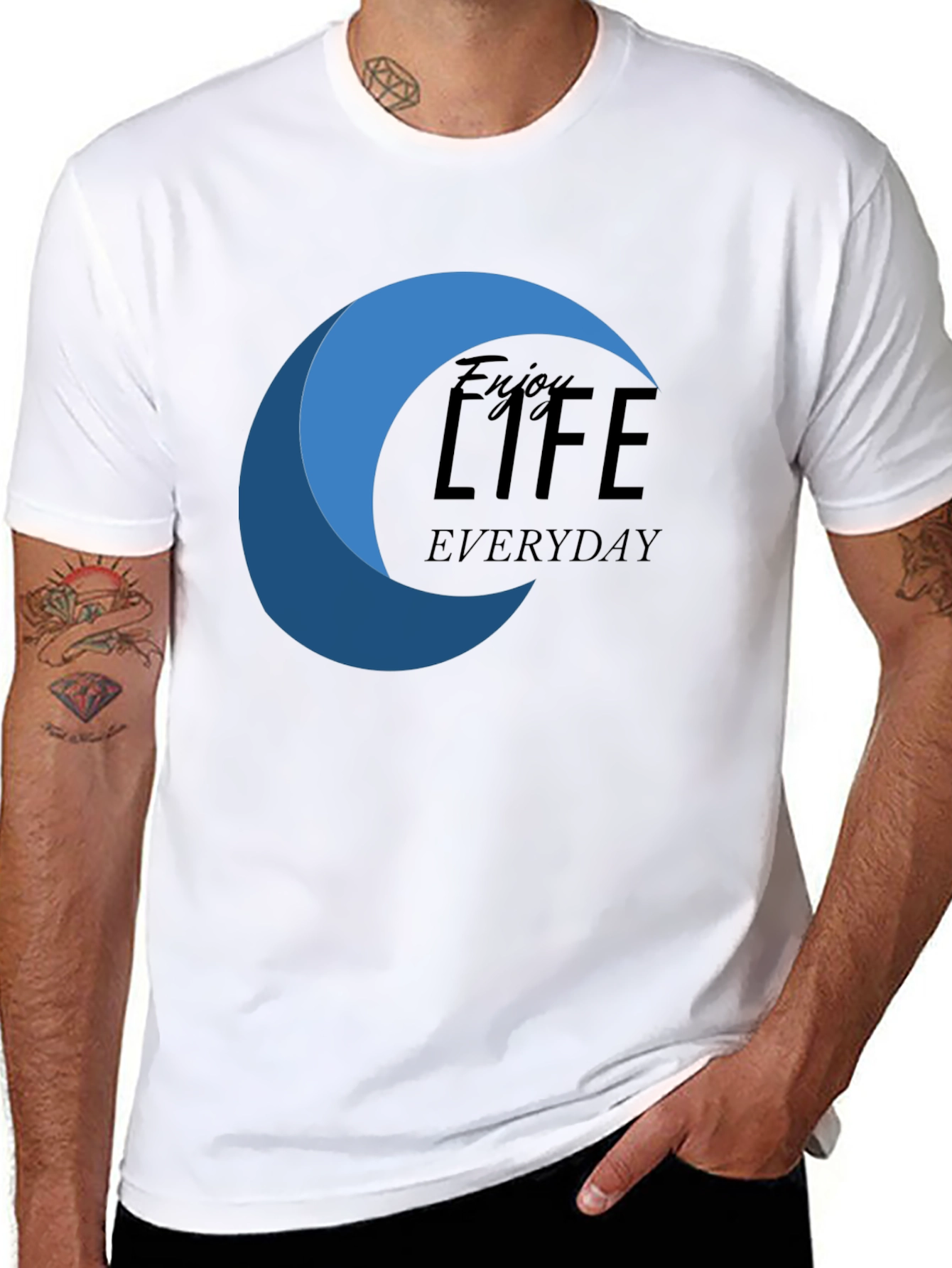 Enjoy Life Everyday Graphic T-Shirt