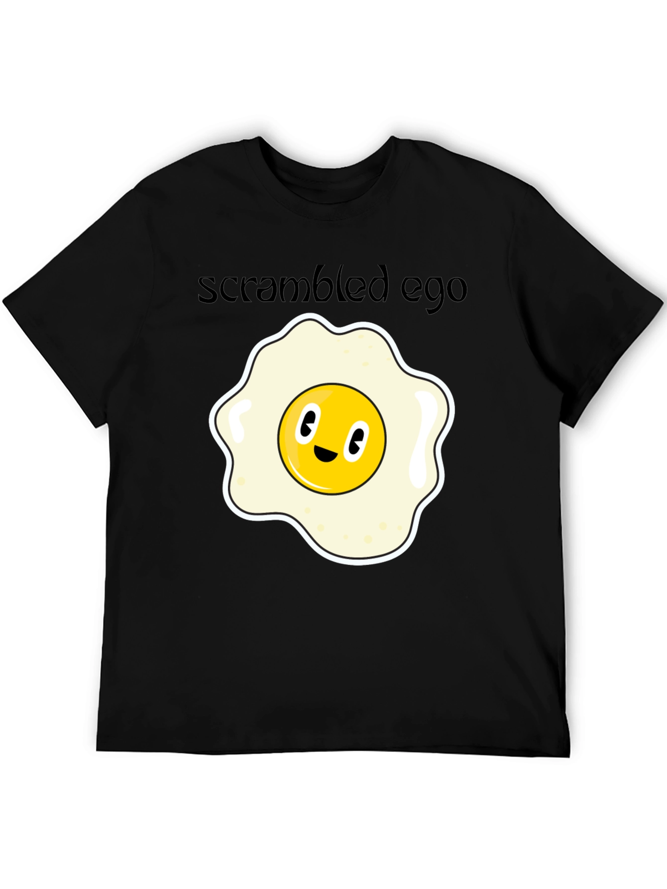 Scrambled Ego T-Shirt - Funny Egg Graphic Tee