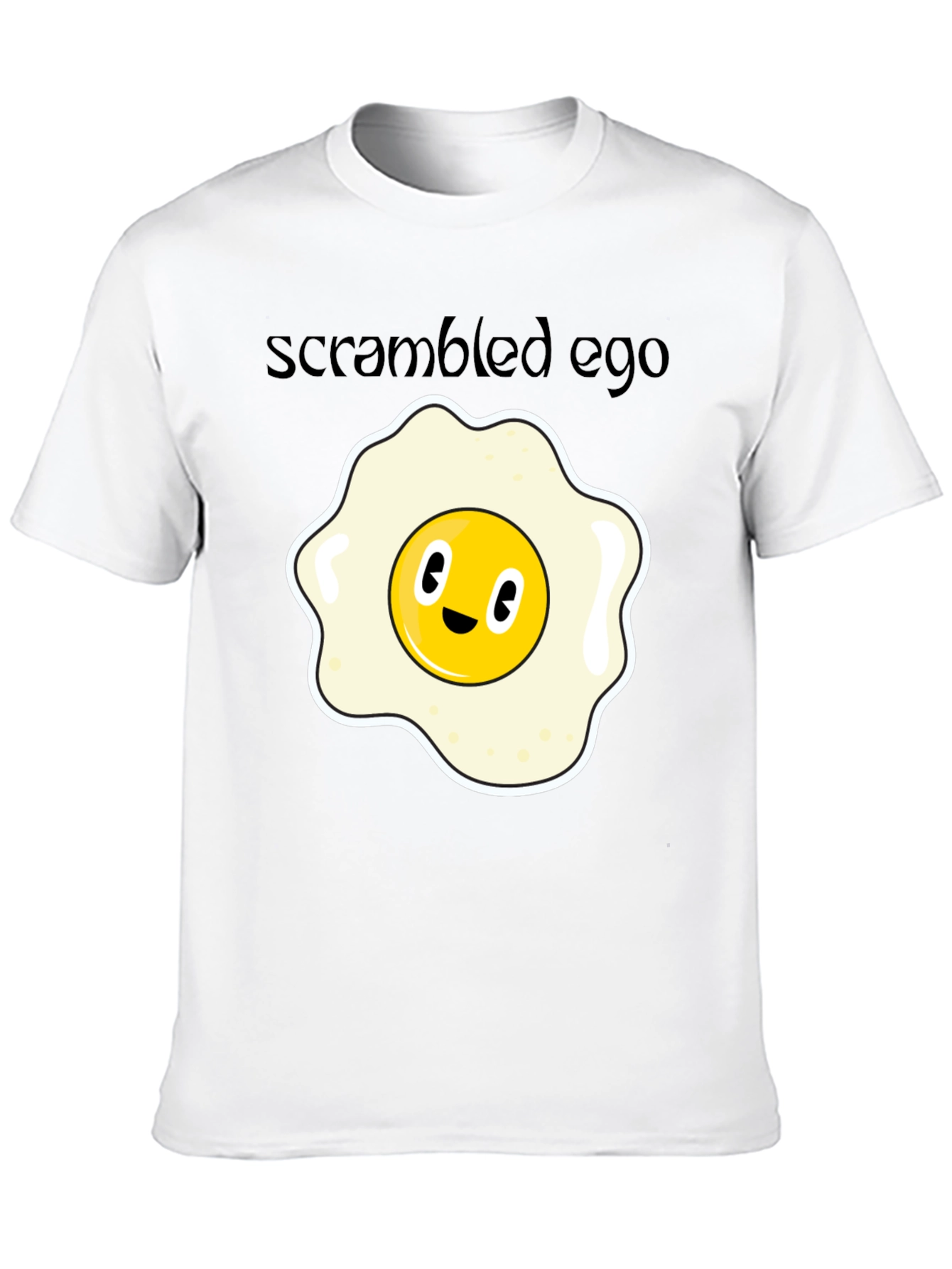 Scrambled Ego T-Shirt - Funny Egg Graphic Tee