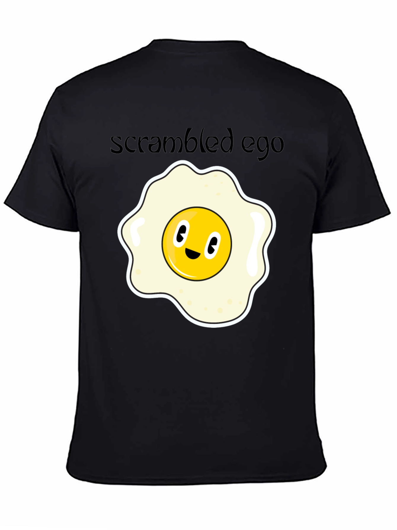 Scrambled Ego T-Shirt - Funny Egg Graphic Tee