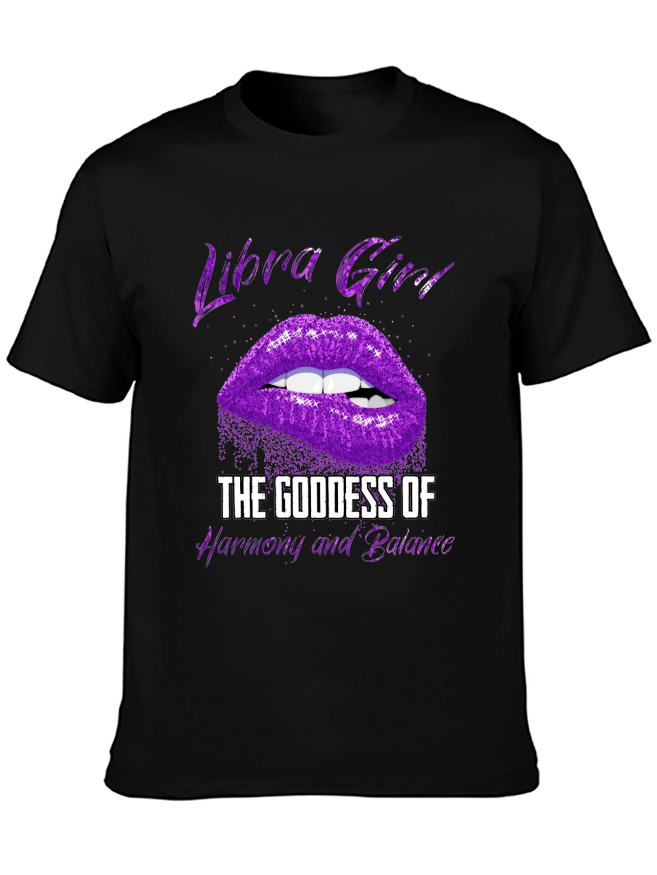 Libra Girl Goddess Tee - Harmony and Balance