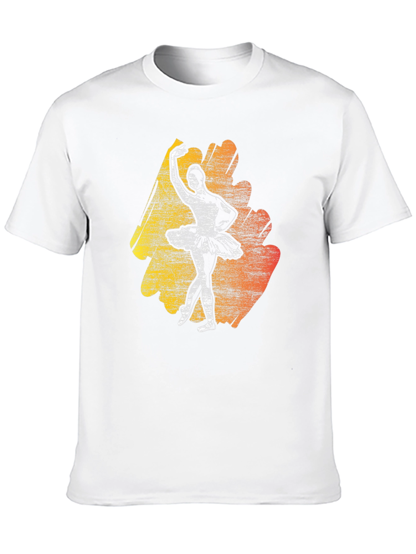 Ballerina Graphic Tee - Stylish Dance T-Shirt