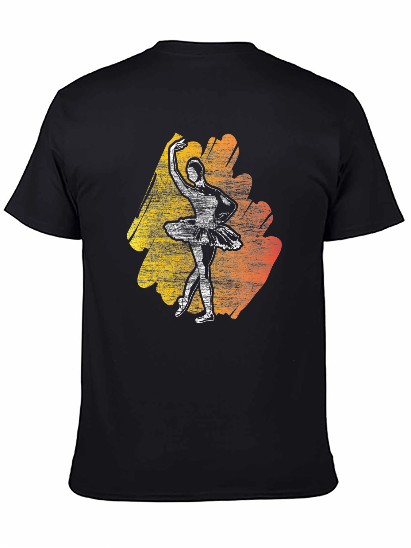 Ballerina Graphic Tee - Stylish Dance T-Shirt
