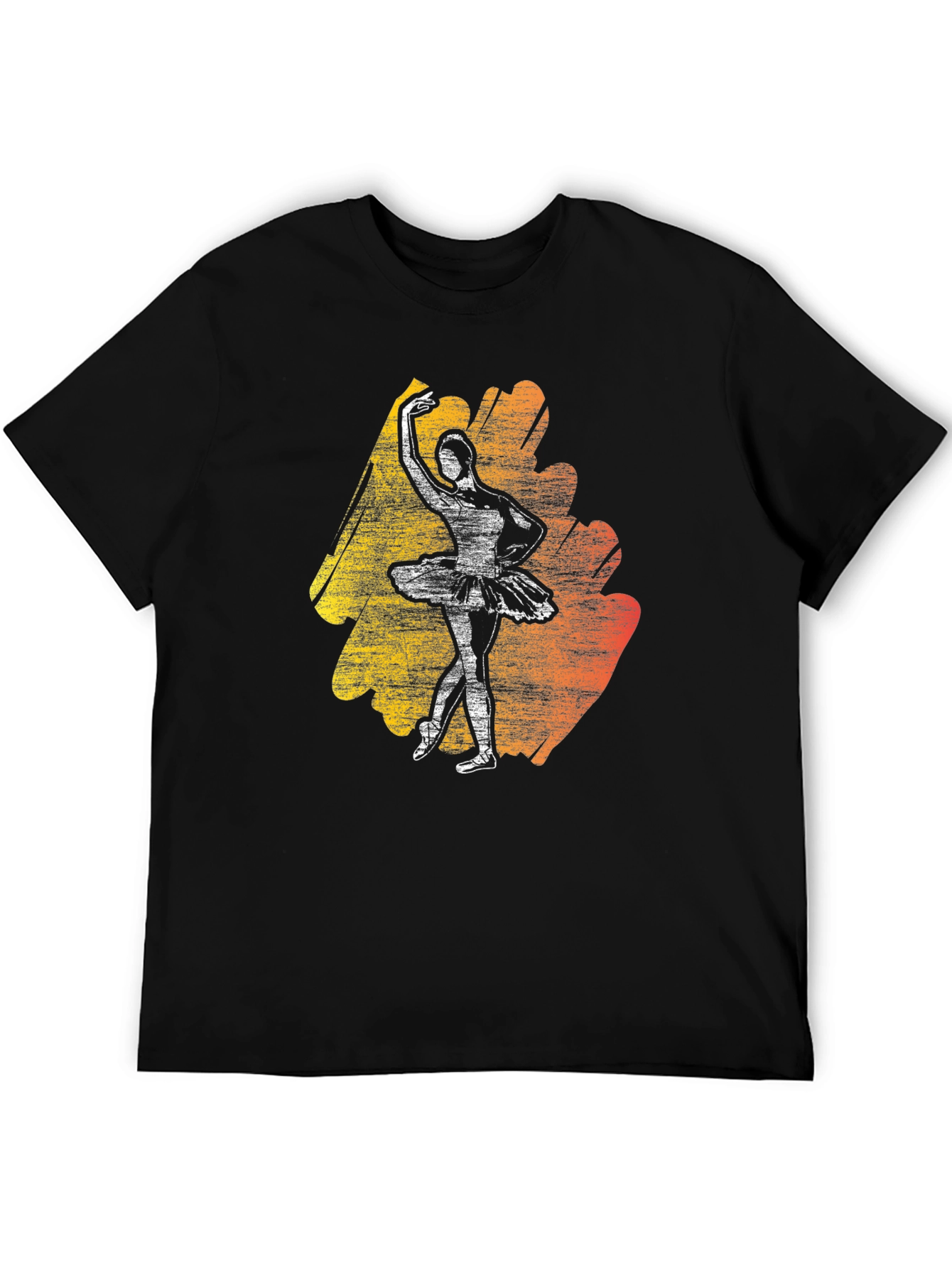 Ballerina Graphic Tee - Stylish Dance T-Shirt