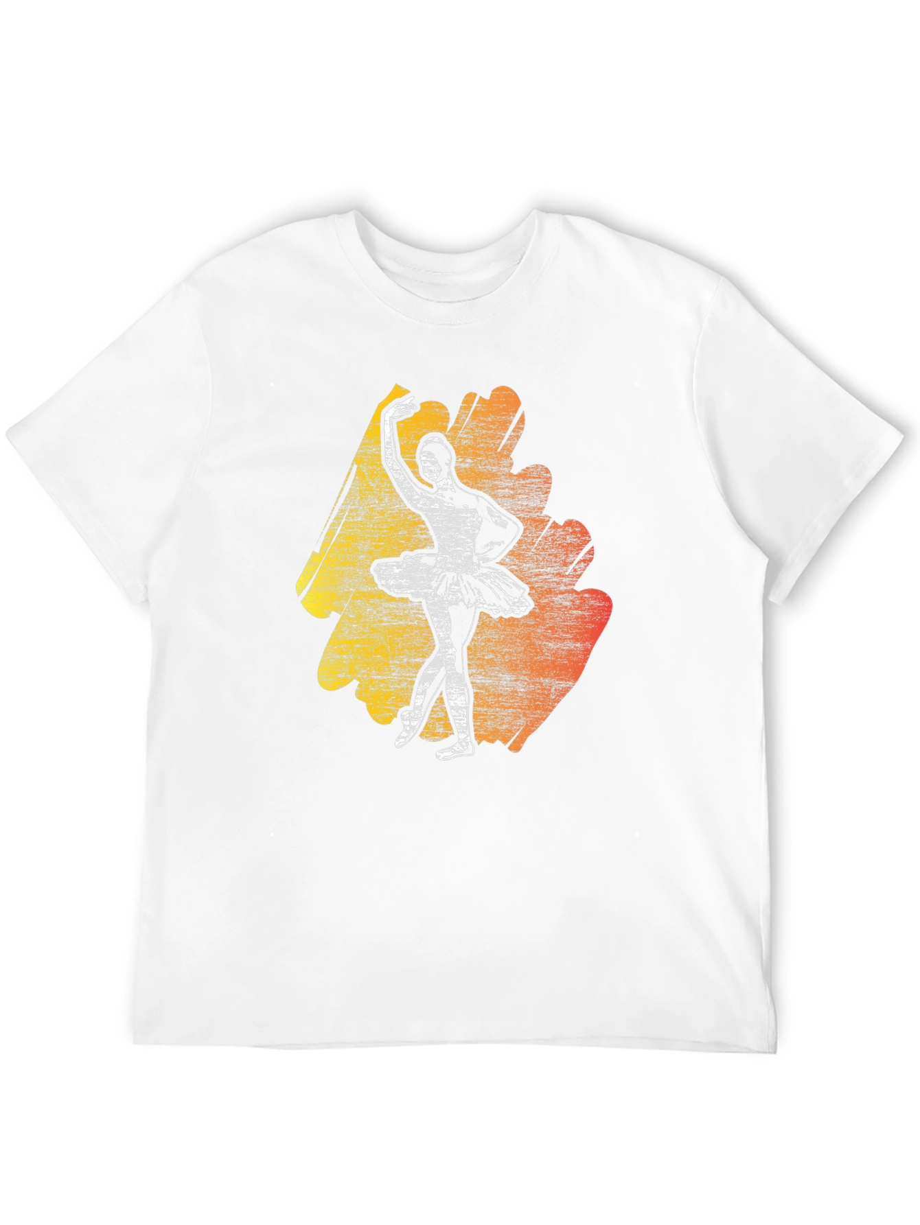 Ballerina Graphic Tee - Stylish Dance T-Shirt