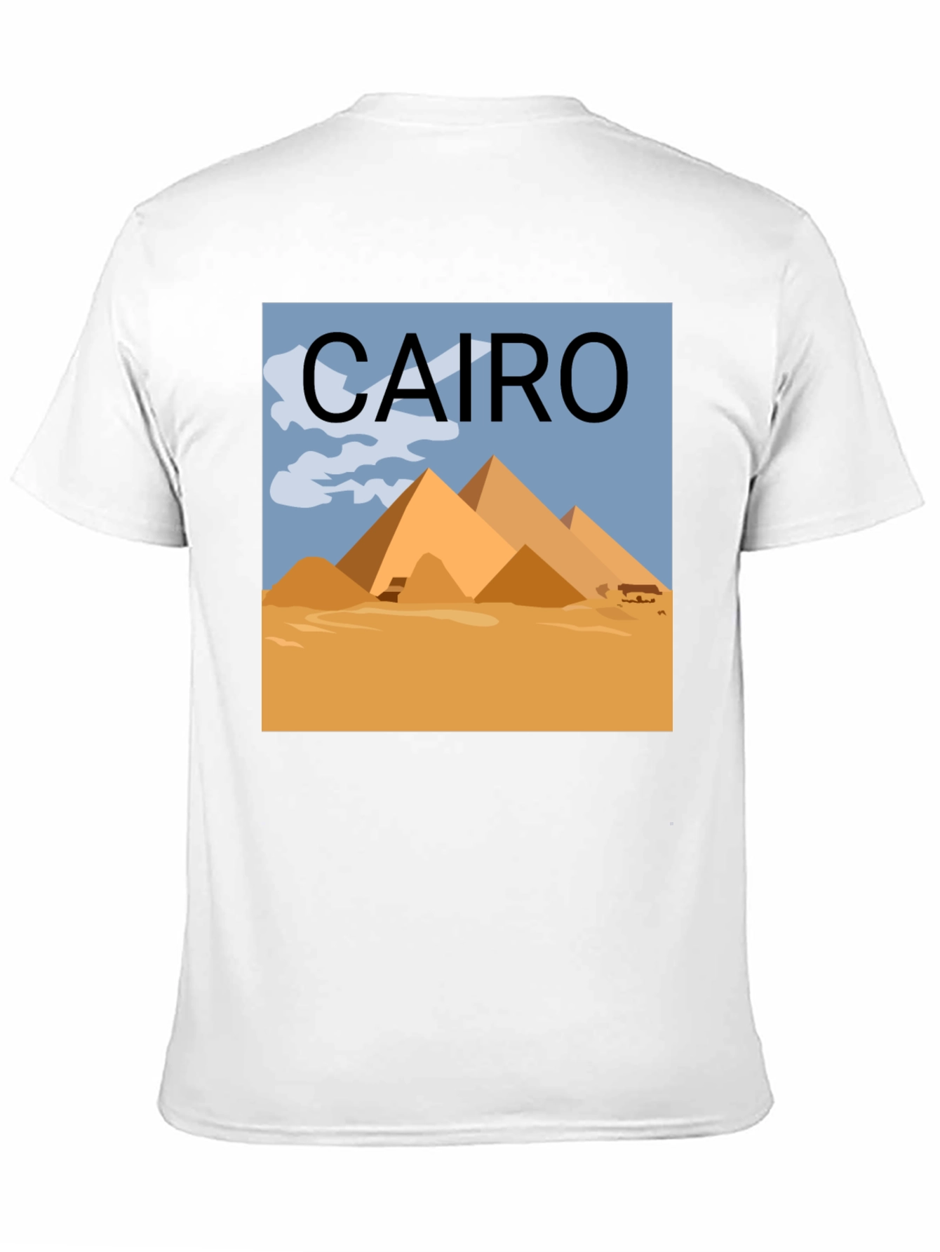 Cairo Egypt Pyramids Graphic T-Shirt