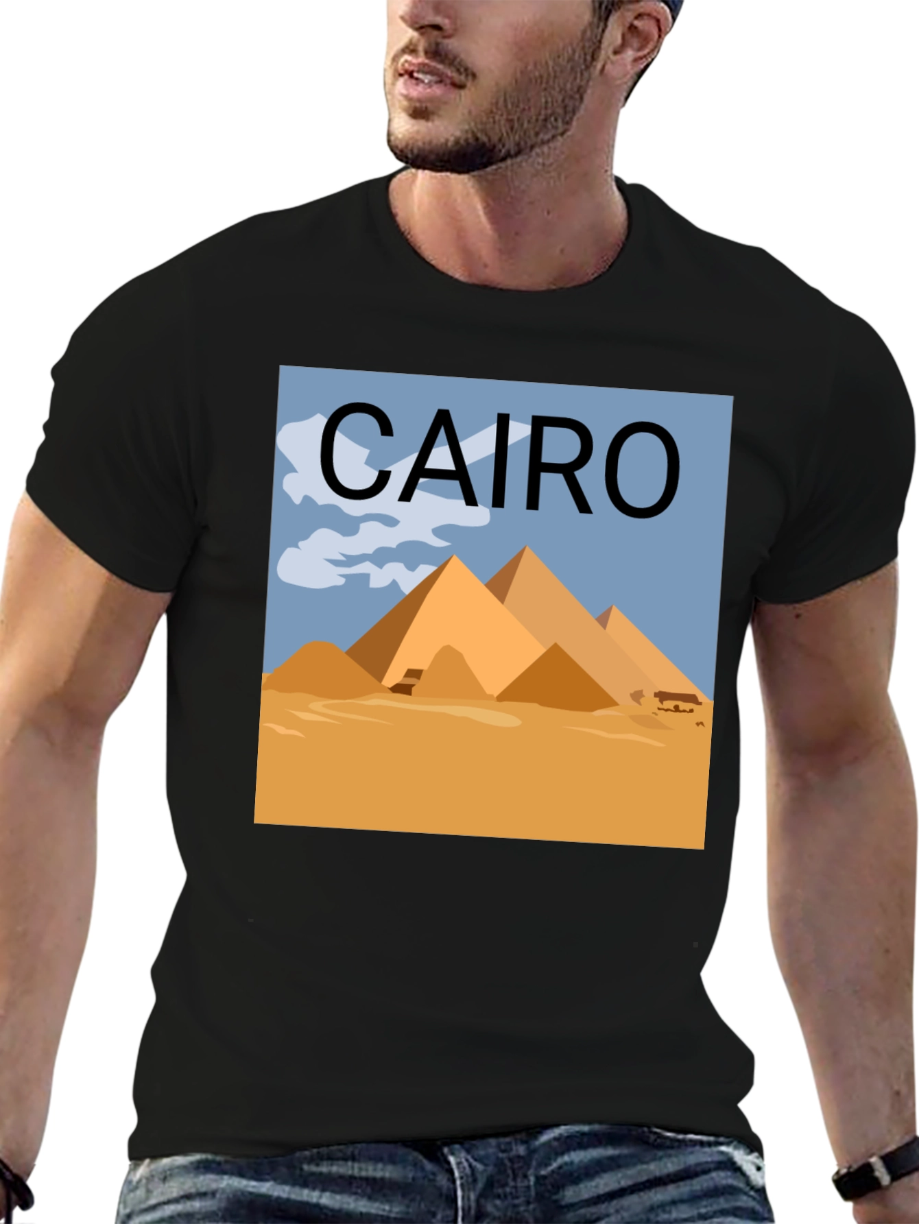 Cairo Egypt Pyramids Graphic T-Shirt
