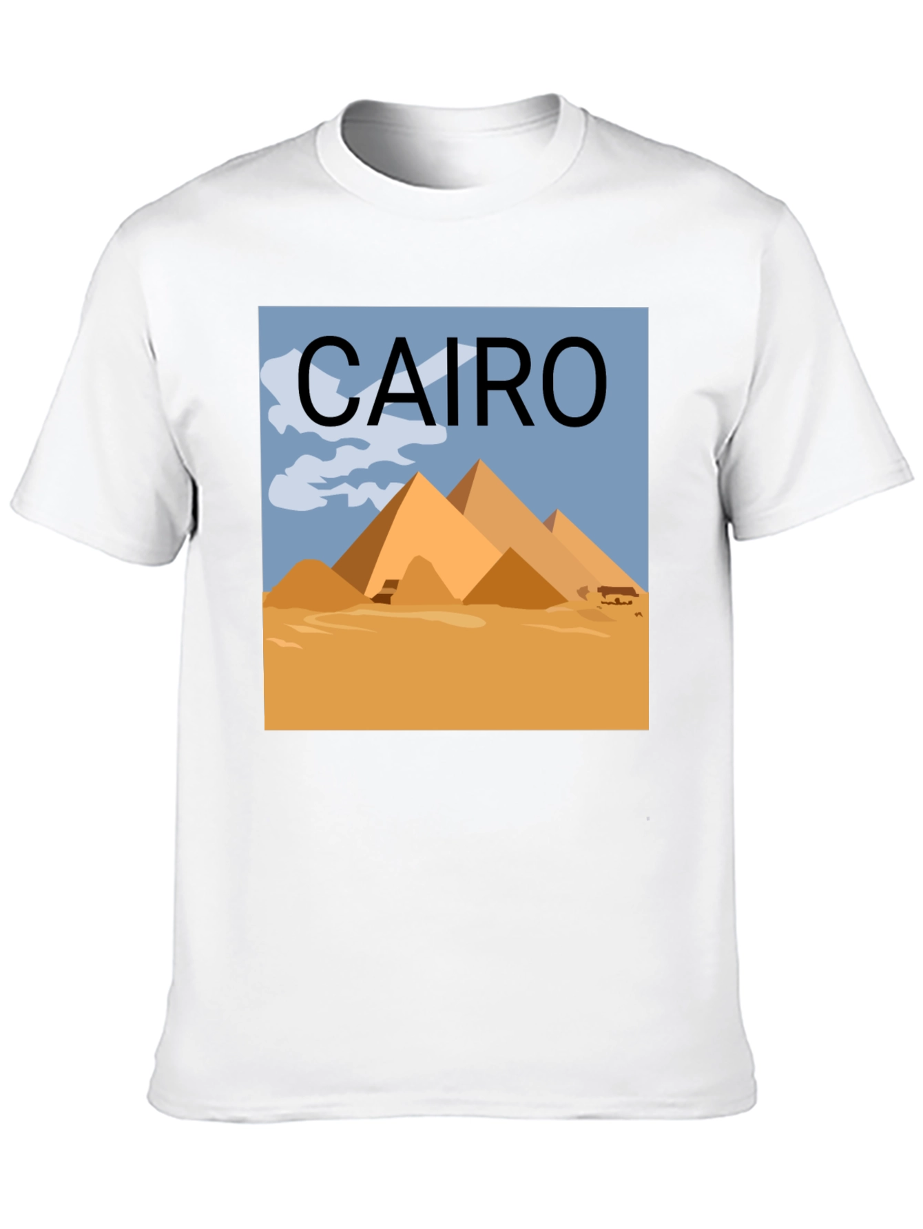 Cairo Egypt Pyramids Graphic T-Shirt