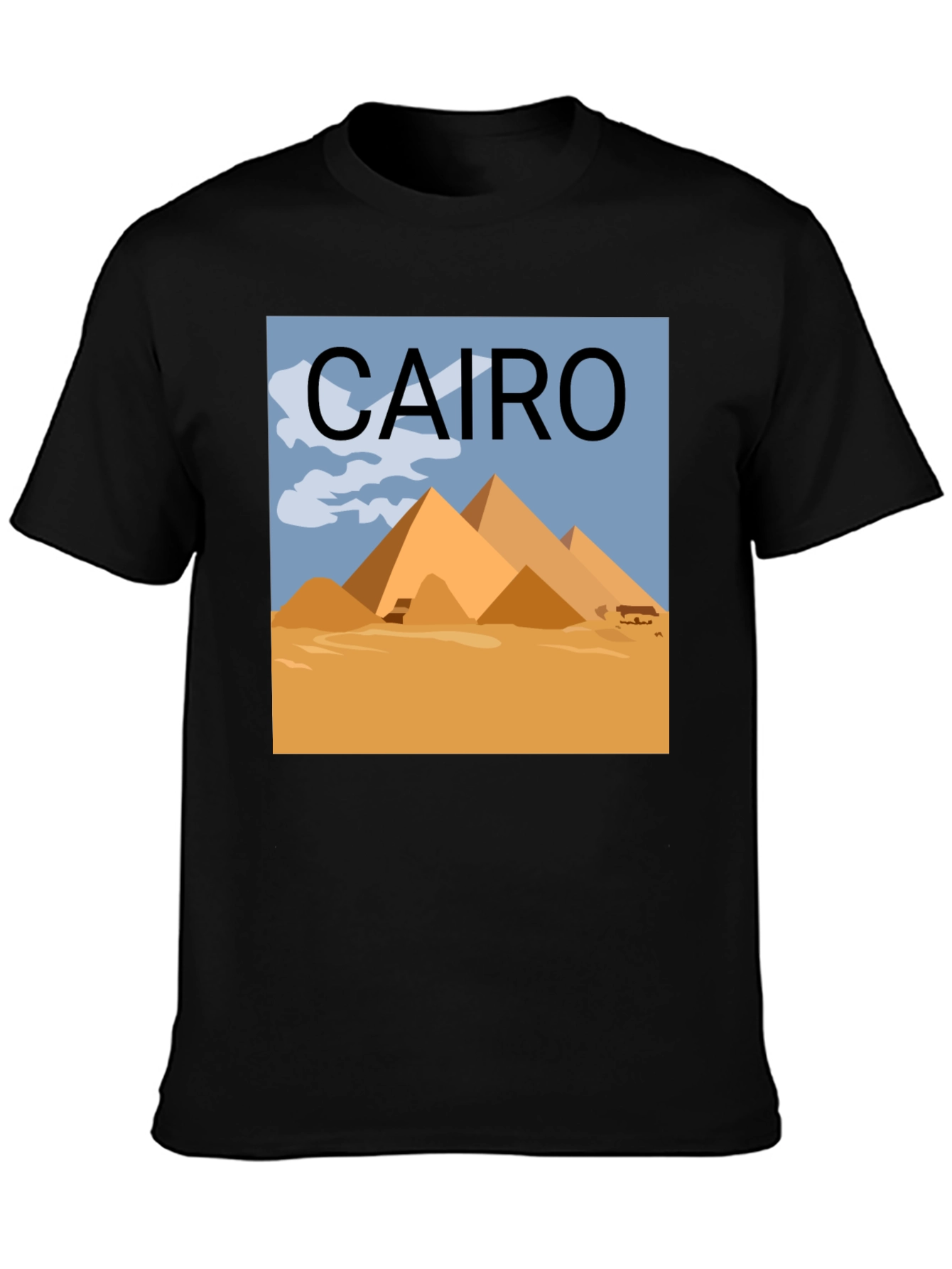 Cairo Egypt Pyramids Graphic T-Shirt