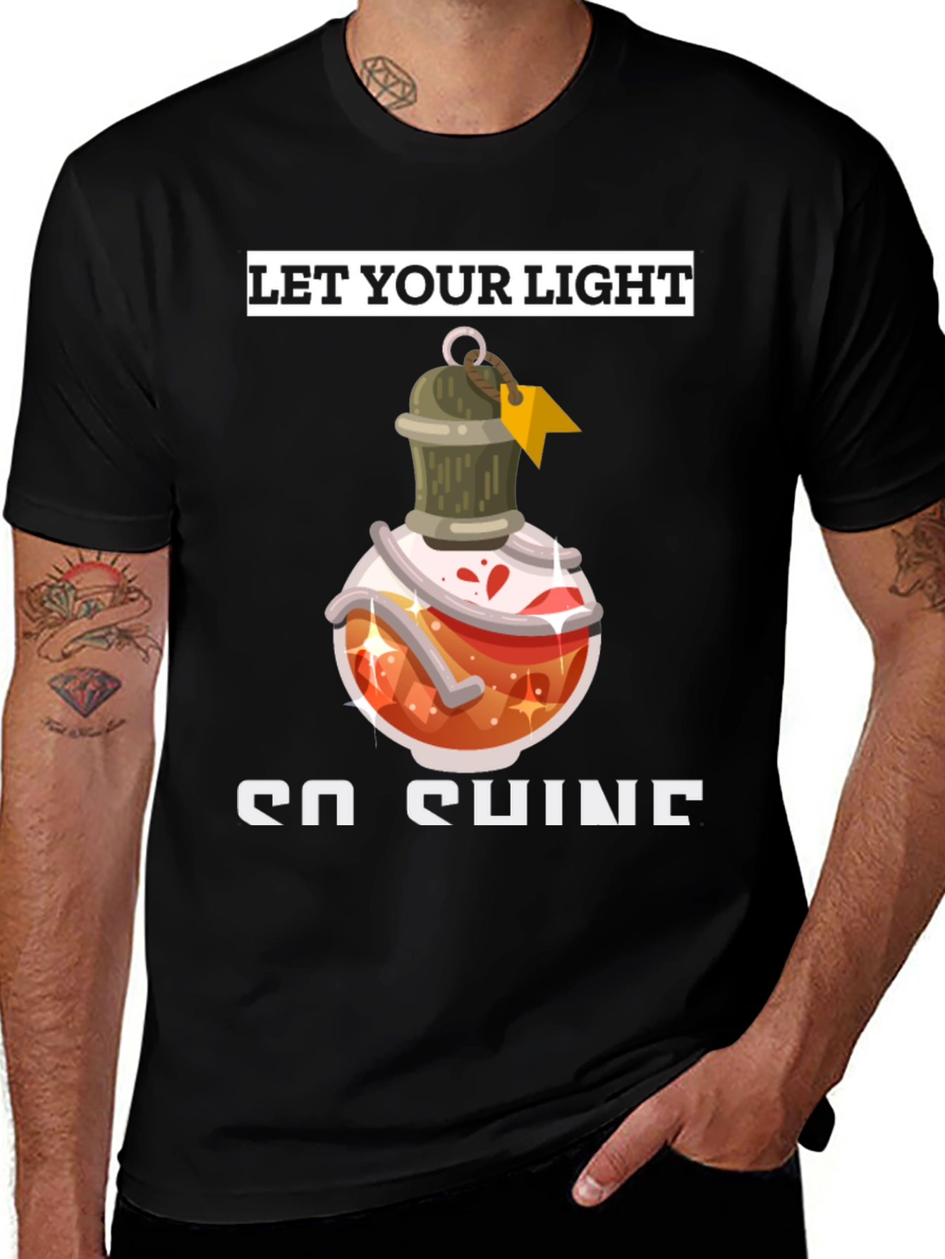 Let Your Light Shine Graphic Tee
