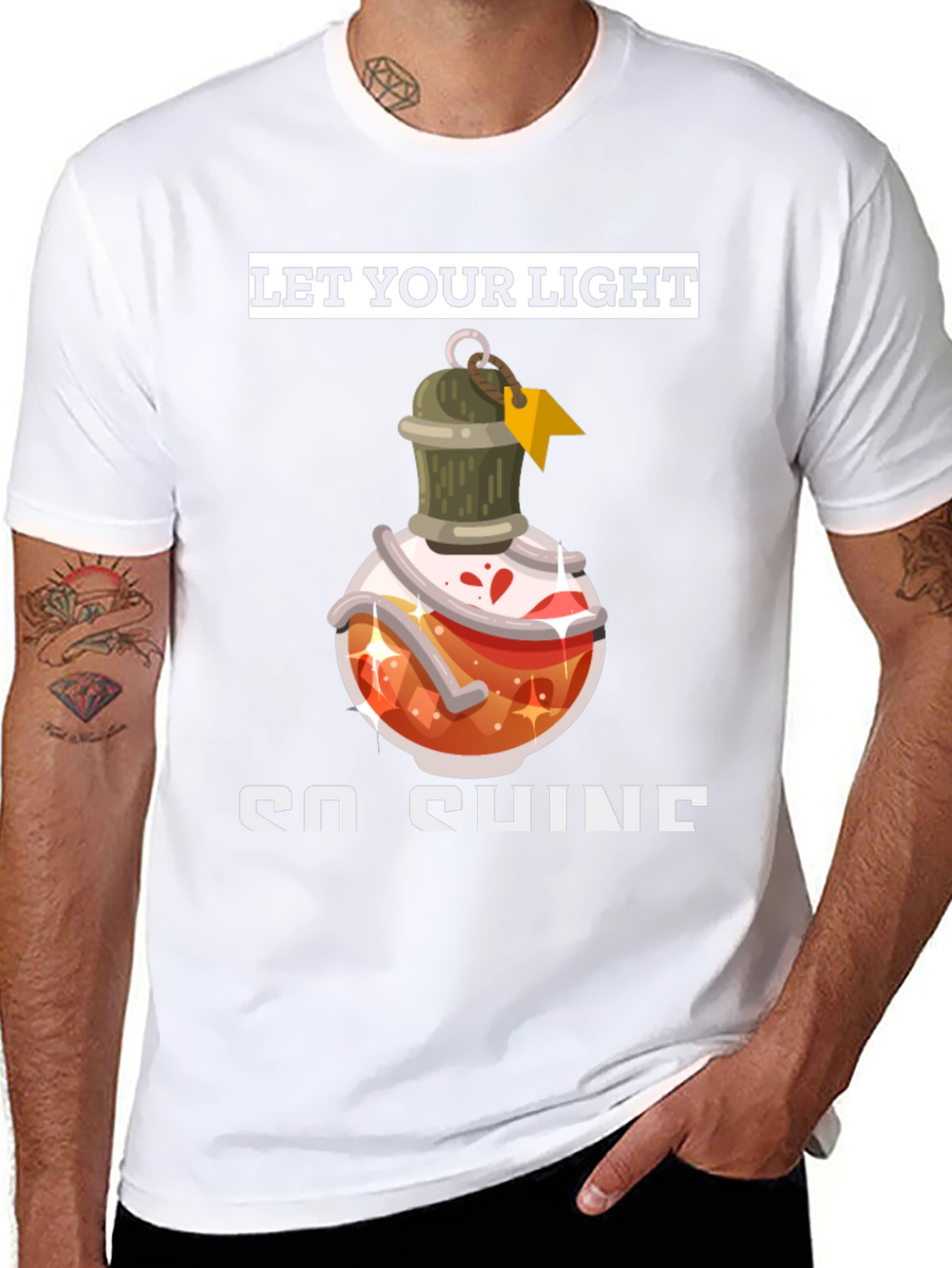 Let Your Light Shine Graphic Tee