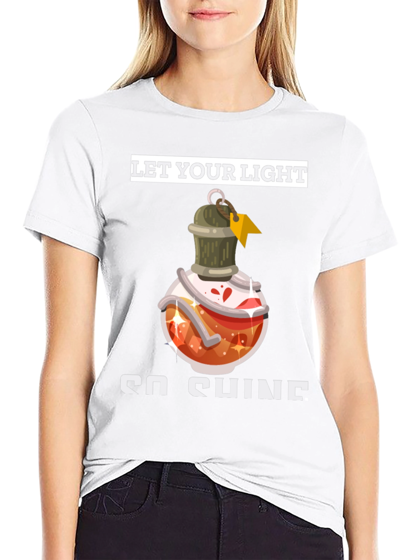 Let Your Light Shine Graphic Tee