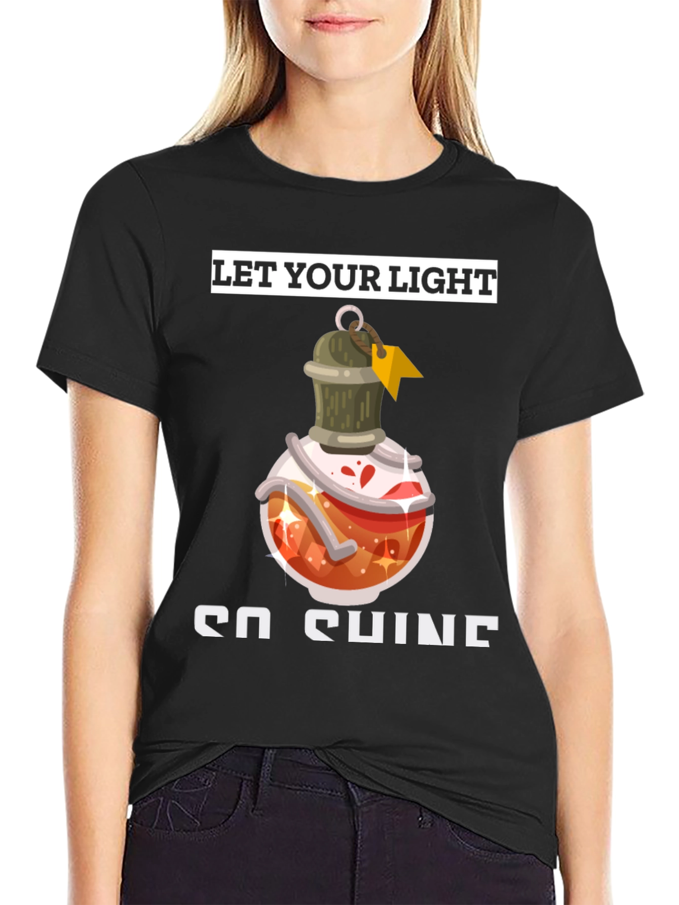 Let Your Light Shine Graphic Tee