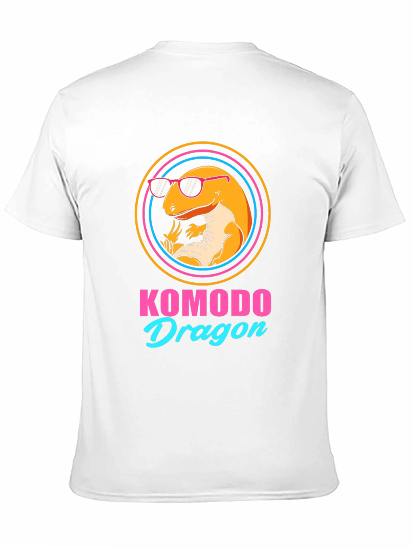 Komodo Dragon Graphic Tee - Cool Lizard Design
