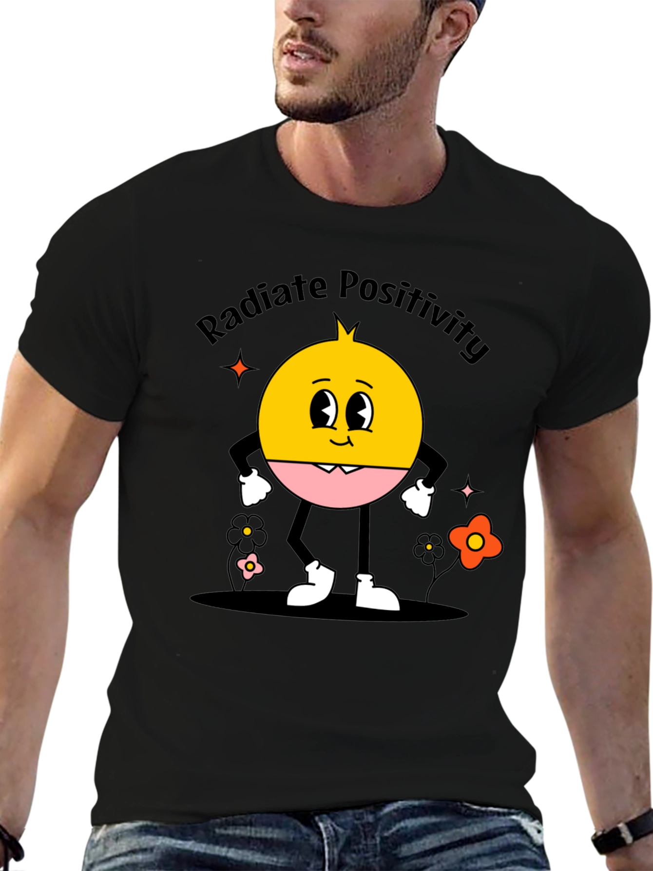 Radiate Positivity Graphic T-Shirt