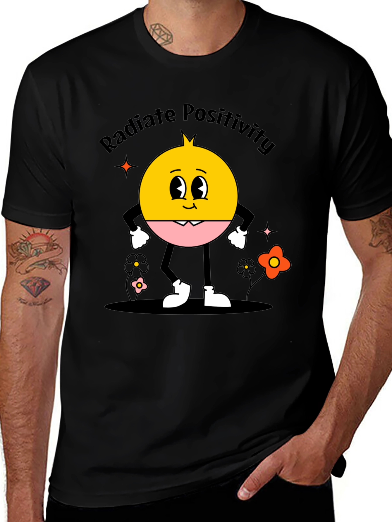 Radiate Positivity Graphic T-Shirt
