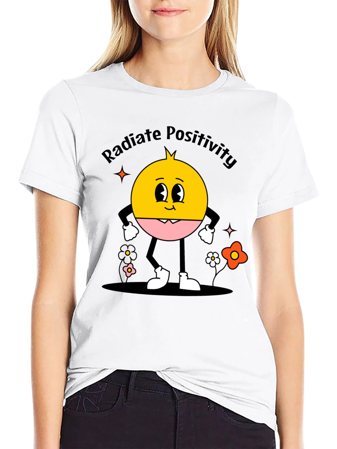 Radiate Positivity Graphic T-Shirt