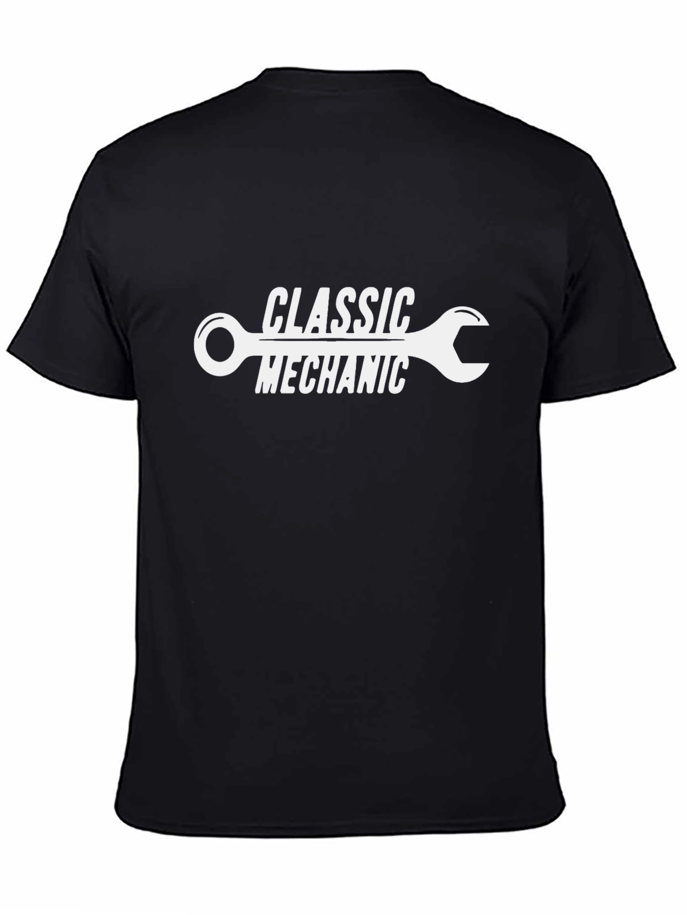 Classic Mechanic T-Shirt - Black Cotton Tee