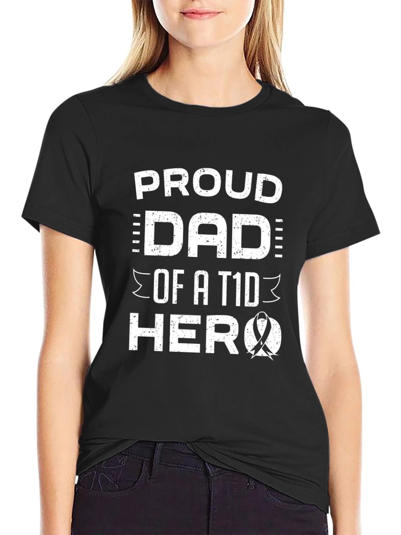 Proud Dad of a T1D Hero T-Shirt