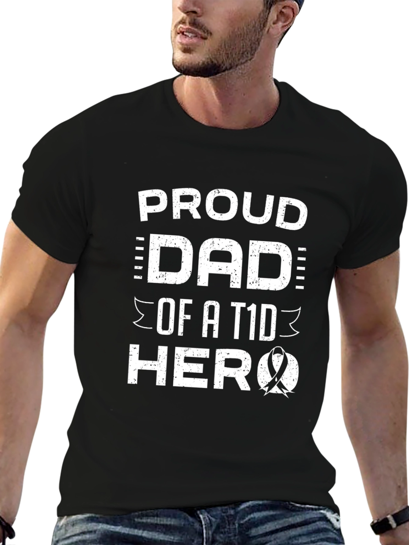 Proud Dad of a T1D Hero T-Shirt
