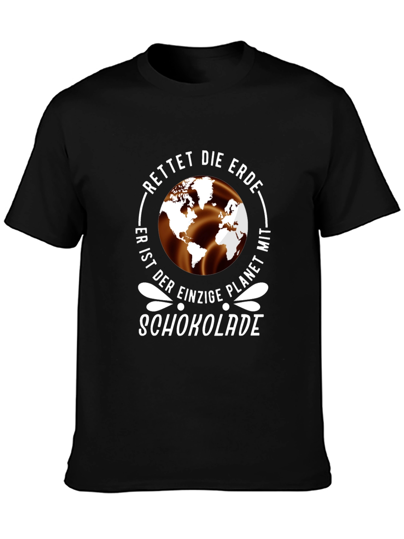 Save the Earth Chocolate Planet T-Shirt