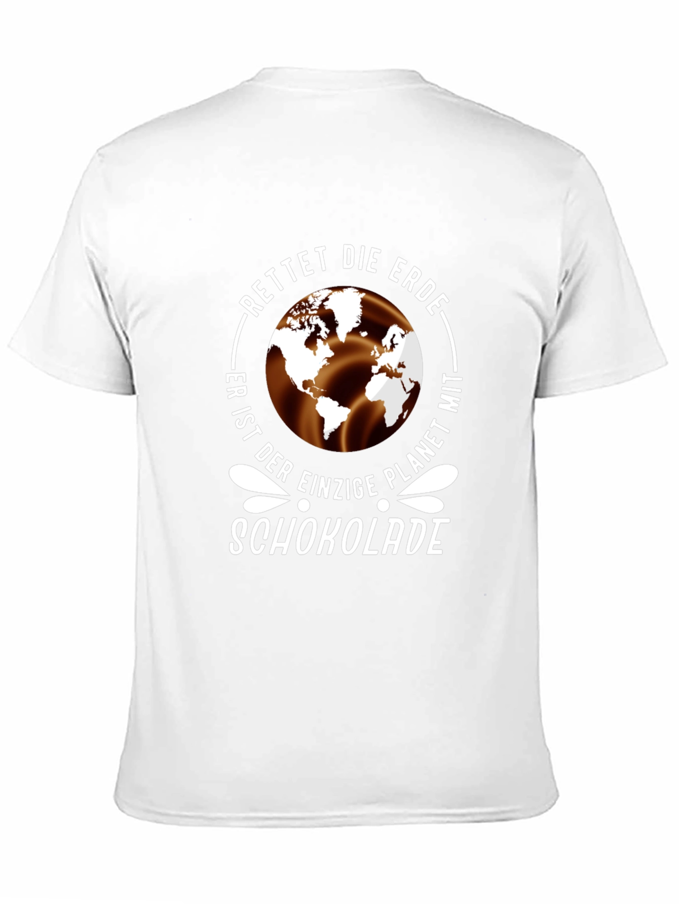 Save the Earth Chocolate Planet T-Shirt