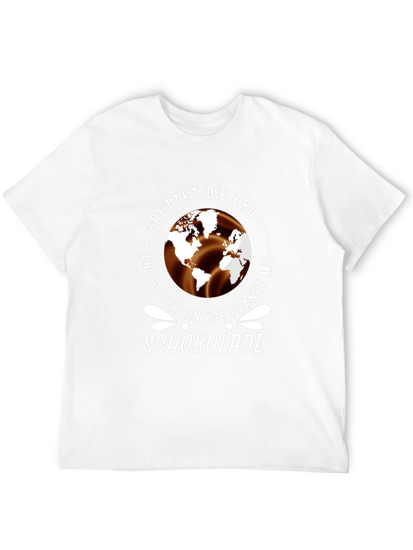 Save the Earth Chocolate Planet T-Shirt