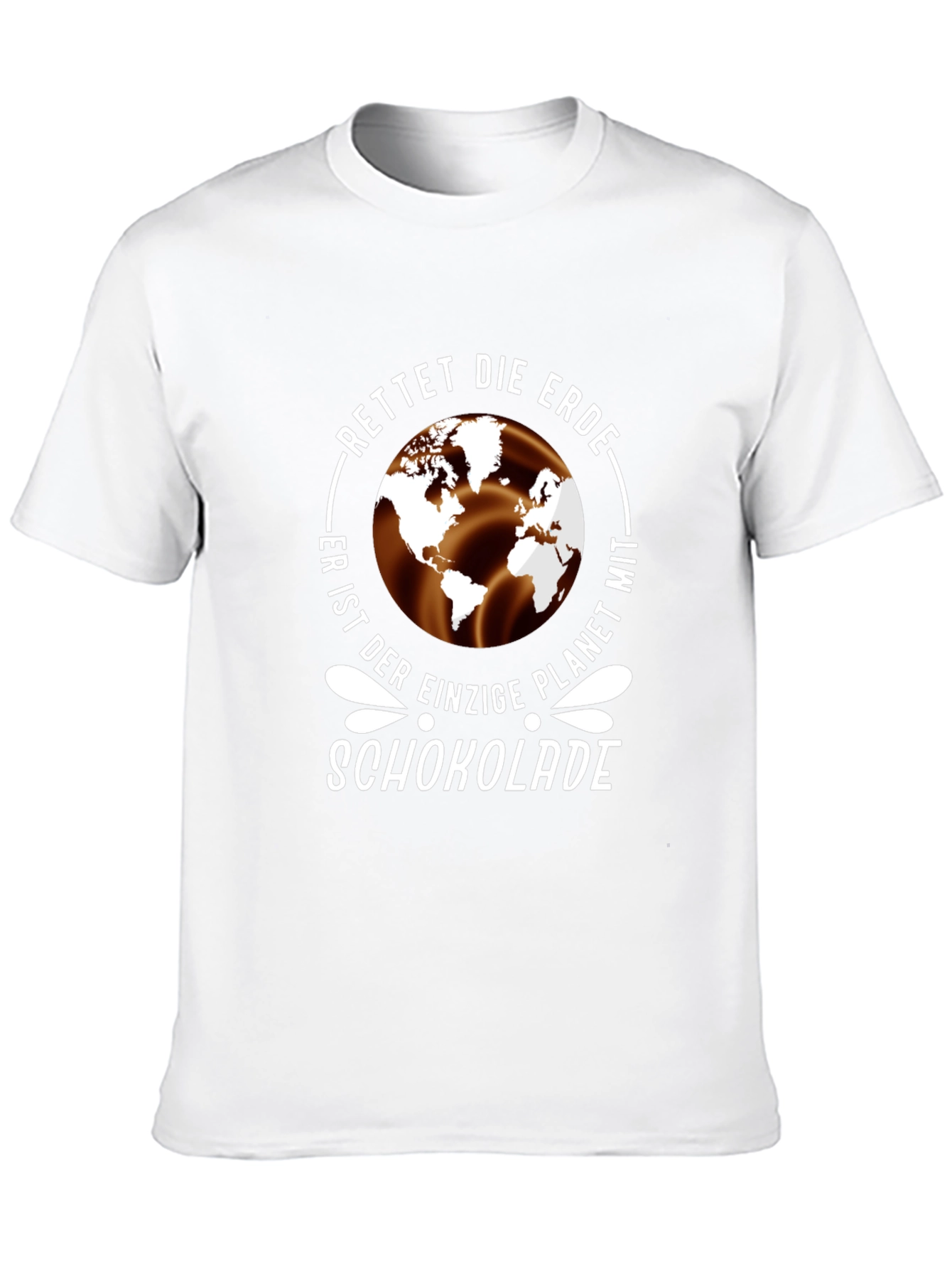Save the Earth Chocolate Planet T-Shirt