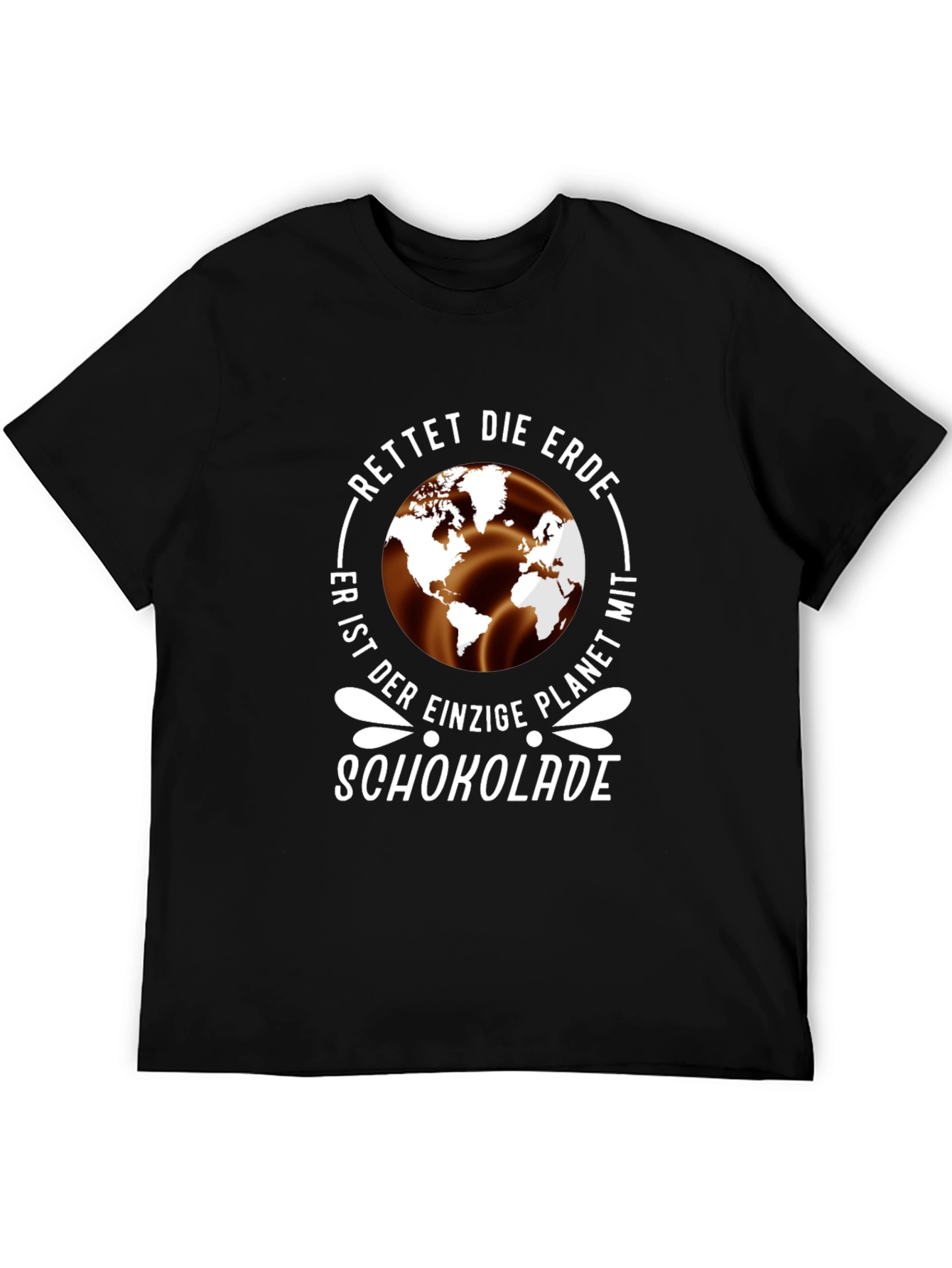 Save the Earth Chocolate Planet T-Shirt