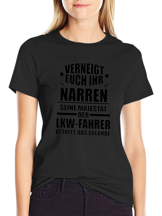 Funny Truck Driver T-Shirt - SINE MAJESTAT Design